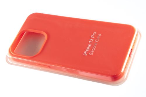 Чехол-накладка для iPhone 13 Pro SILICONE CASE закрытый ярко-розовый (29) оптом, в розницу Центр Компаньон фото 2