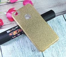 Чехол-накладка для HUAWEI NOVA JZZS Shinny 3в1 TPU золото - фото