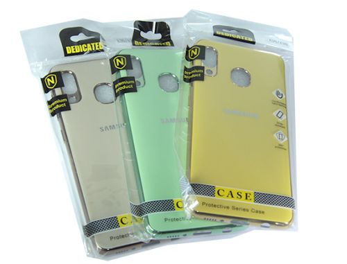Чехол-накладка для Samsung A405F A40 ELECTROPLATED TPU+PET желтый оптом, в розницу Центр Компаньон фото 2
