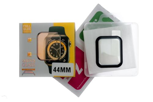 Защитное стекло для Apple Watch (44) 3D CURVED FULL GLUE коробка оптом, в розницу Центр Компаньон фото 2