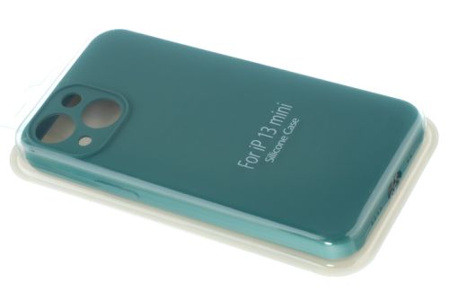 Чехол-накладка для iPhone 13 Mini VEGLAS SILICONE CASE NL Защита камеры хвойно-зеленый (58) оптом, в розницу Центр Компаньон фото 2