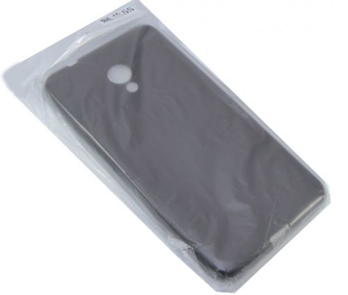 Чехол-накладка для MEIZU M5S FASHION TPU матовый б/отв черный - фото фото 2