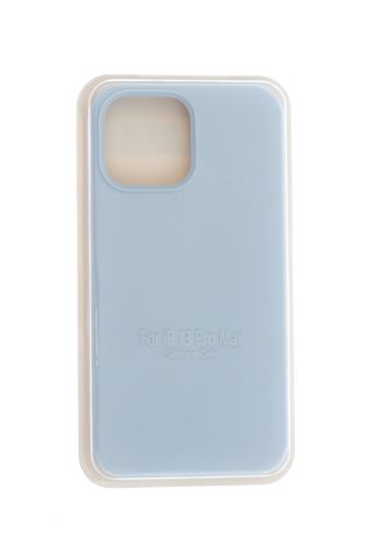 Чехол-накладка для iPhone 13 Pro Max VEGLAS SILICONE CASE закрытый сиренево-голубой (5) - фото