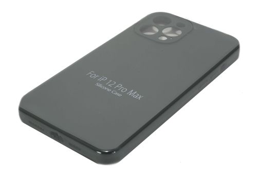 Чехол-накладка для iPhone 12 Pro Max VEGLAS SILICONE CASE NL Защита камеры хаки (64) оптом, в розницу Центр Компаньон фото 2