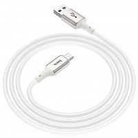 Купить Кабель USB-Micro USB HOCO X66 Howdy 2.4A 1.0м белый оптом, в розницу в ОРЦ Компаньон