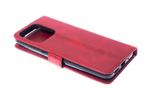 Чехол-книжка для XIAOMI Redmi 12C BUSINESS PLUS красный - оптовая продажа фото 2 Чехол-книжка для XIAOMI Redmi 12C BUSINESS PLUS красный - фото фото 2