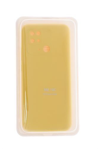 Чехол-накладка для XIAOMI Redmi 10C SILICONE CASE NL закрытый желтый (20) оптом, в розницу Центр Компаньон