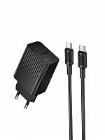 СЗУ Type-C BOROFONE BAS74A Source 1USB 3A PD20W QC3.0 Type-C черный - фото