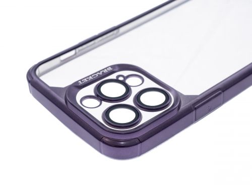 Чехол-накладка для iPhone 14 Pro Max VEGLAS Bracket Lens фиолетовый оптом, в розницу Центр Компаньон фото 3