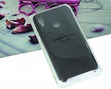 Чехол-накладка для HUAWEI Y7 2019 SILICONE CASE черный (3) 																													 - фото