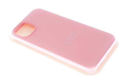 Чехол-накладка для iPhone 14 Plus VEGLAS SILICONE CASE NL закрытый розовый (6) оптом, в розницу Центр Компаньон фото 2