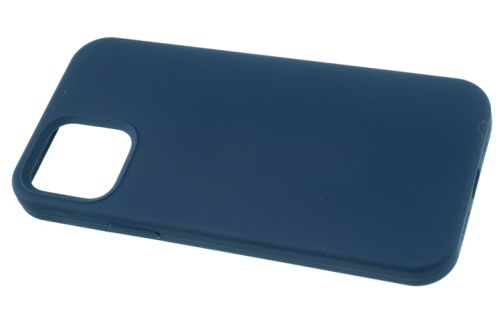 Чехол-накладка для iPhone 12\12 Pro SILICONE TPU поддержка MagSafe темно-синий коробка оптом, в розницу Центр Компаньон фото 2