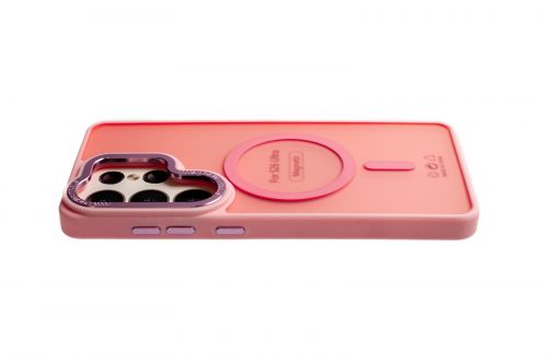 Чехол-накладка для Samsung S948 S26 Ultra VEGLAS Fog Magnetic розовый - оптовая продажа фото 2 Чехол-накладка для Samsung S948 S26 Ultra VEGLAS Fog Magnetic розовый - фото фото 2