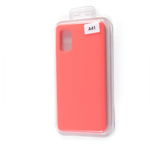 Чехол-накладка для Samsung A415F A41 VEGLAS SILICONE CASE закрытый ярко-розовый (12) оптом, в розницу Центр Компаньон