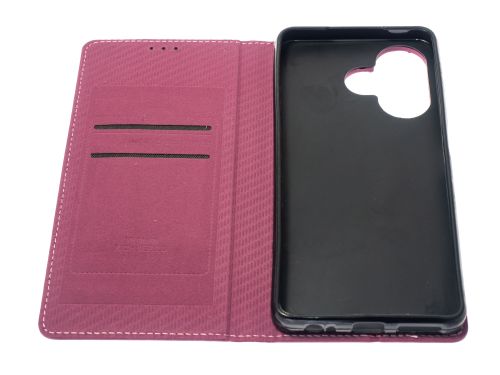 Чехол-книжка для Infinix Hot 30 VEGLAS RICH бордовый - оптовая продажа фото 3 Чехол-книжка для Infinix Hot 30 VEGLAS RICH бордовый - фото фото 3