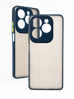 Чехол-накладка для INFINIX Hot 40/40 Pro VEGLAS Fog синий - фото