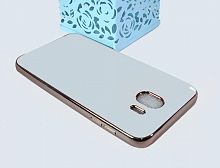 Купить Чехол-накладка для Samsung J400 J4 2018 ELECTROPLATED TPU+PET белый оптом, в розницу в ОРЦ Компаньон