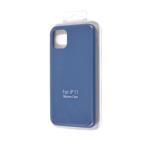 Чехол-накладка для iPhone 11 VEGLAS SILICONE CASE NL закрытый синий деним (20) оптом, в розницу Центр Компаньон