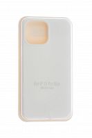 Чехол-накладка для iPhone 13 Pro Max VEGLAS SILICONE CASE закрытый белый (9) - фото