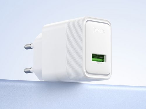 СЗУ USB HOCO CS111A QC3.0 белый - оптовая продажа фото 3 СЗУ USB HOCO CS111A QC3.0 белый - фото фото 3