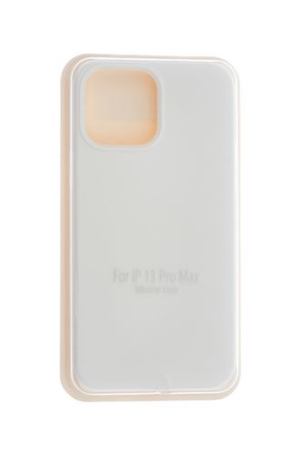 Чехол-накладка для iPhone 13 Pro Max VEGLAS SILICONE CASE закрытый белый (9) - фото
