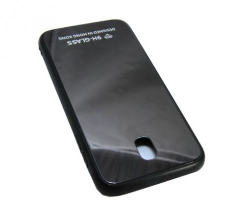 Чехол-накладка для Samsung J530 J5 2017 LOVELY GLASS TPU черный коробка - фото фото 3