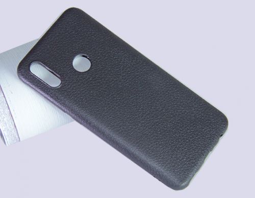 Чехол-накладка для HUAWEI Honor 10 Lite FASHION LITCHI TPU черный - оптовая продажа Чехол-накладка для HUAWEI Honor 10 Lite FASHION LITCHI TPU черный - фото