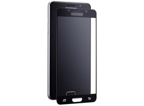 Защитное стекло для Samsung A720F A7 FULL FLAT 009288 черный - фото фото 2