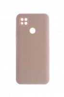 Чехол-накладка для XIAOMI Redmi 9C SILICONE CASE OP закрытый светло-розовый (18) - фото