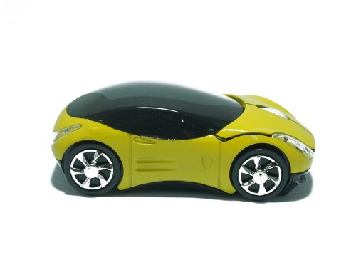 Беспроводная мышь CAR желтый оптом, в розницу Центр Компаньон фото 3