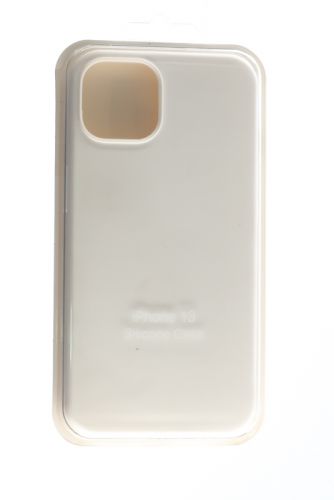 Чехол-накладка для iPhone 13 SILICONE CASE закрытый белый (9) оптом, в розницу Центр Компаньон