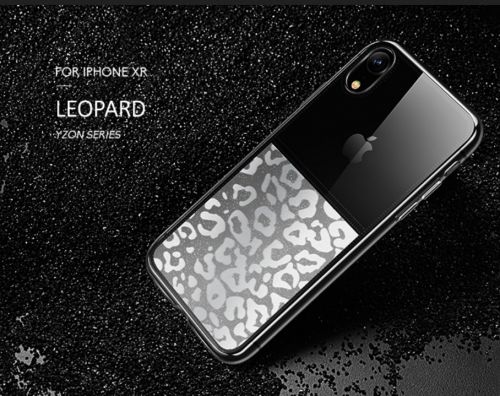 Чехол-накладка для iPhone XS Max USAMS Yzon Leopard - фото