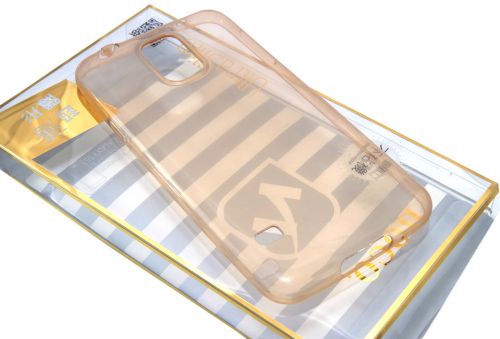 Чехол-накладка для Samsung G900H/i9600 S5 HOCO LIGHT TPU зол - фото фото 5