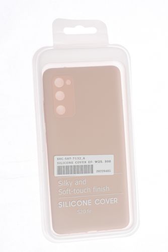 Чехол-накладка для Samsung G780F S20 FE SILICONE CASE NL OP закрытый светло-розовый (18) оптом, в розницу Центр Компаньон фото 4