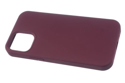 Чехол-накладка для iPhone 12 Mini SILICONE TPU NL поддержка MagSafe бордовый коробка оптом, в розницу Центр Компаньон фото 2