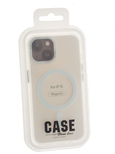 Чехол-накладка для iPhone 15 VEGLAS Fog Magnetic белый оптом, в розницу Центр Компаньон фото 4