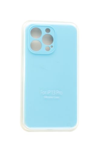 Чехол-накладка для iPhone 13 Pro VEGLAS SILICONE CASE NL Защита камеры светло-голубой (43) оптом, в розницу Центр Компаньон