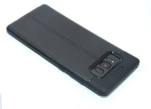 Чехол-накладка для Samsung G950H S8 LITCHI LT TPU пакет черный - фото фото 3