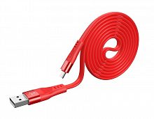Купить Кабель USB-Micro USB BOROFONE BU18 Crown 2.4A 1.2м красный оптом, в розницу в ОРЦ Компаньон