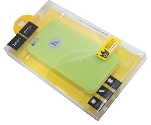 Чехол-накладка для iPhone 6/6S HOCO JUICE TPU зеленый оптом, в розницу Центр Компаньон фото 2