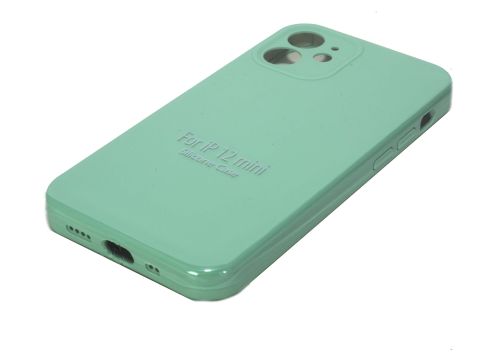 Чехол-накладка для iPhone 12 Mini VEGLAS SILICONE CASE NL Защита камеры ментоловый (50) оптом, в розницу Центр Компаньон фото 2