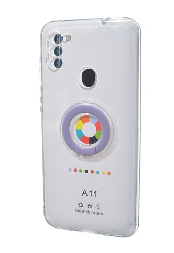 Чехол-накладка для Samsung A115 A11 NEW RING TPU сиреневый оптом, в розницу Центр Компаньон фото 3