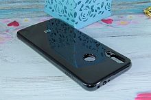 Чехол-накладка для XIAOMI Redmi 7 ELECTROPLATED TPU+PET черный  - фото