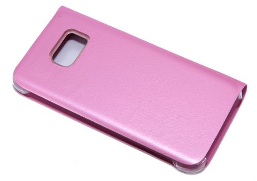 Чехол-книжка для Samsung G930F S7 HOCO ORIGINAL VISUAL розовый оптом, в розницу Центр Компаньон фото 4