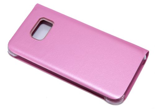 Чехол-книжка для Samsung G930F S7 HOCO ORIGINAL VISUAL розовый - оптовая продажа фото 4 Чехол-книжка для Samsung G930F S7 HOCO ORIGINAL VISUAL розовый - фото фото 4