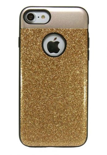 Чехол-накладка для iPhone 7/8/SE OY МЕТАЛЛ TPU 003 темное золото - фото