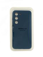 Купить Чехол-накладка для Samsung S911B S23 VEGLAS SILICONE CASE закрытый темно-синий (8) оптом, в розницу в ОРЦ Компаньон