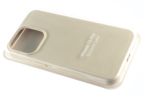 Чехол-накладка для iPhone 13 Pro SILICONE CASE закрытый кремовый (11) оптом, в розницу Центр Компаньон фото 2
