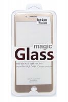 Купить Защитное стекло для iPhone 7/8 Plus 3D FLEX TPU коробка золото оптом, в розницу в ОРЦ Компаньон