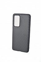 Чехол-накладка для HUAWEI P40 CARBON TPU черный - фото